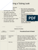 Locating A Tubing Leak