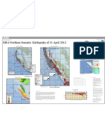 Poster Gempa Tektonik Sumatera 11 April 2012 Dari USCGS