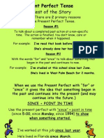 The Rest of The Story: Present Perfect Tense