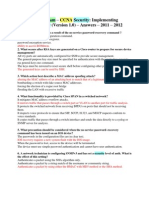 CCNAS Final Exam Answers