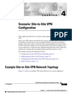 Scenario: Site-to-Site VPN Configuration