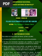 Flujo Electrico y La Ley de Gauss (Opta 2010 II)