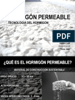 Hormigón Permeable