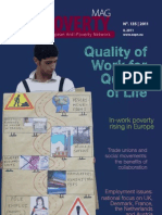 Poverty: Quality of Work For Quality of Life