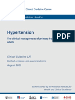 NICE CG 127 Hypertension