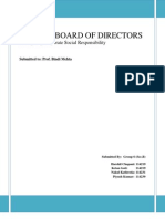 Role of Bod Final Report