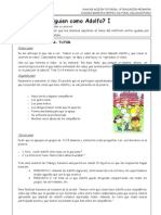 Tutoría 6º E.P. Conoces A Alguien Como Adolfo. Sensibilización Contra El Maltrato Entre Iguales