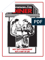 American City Diner Menu