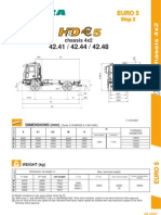 Euro 5 Euro 5: Chassis 4x2