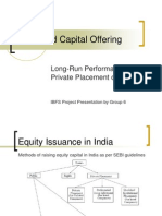 Group 6 Project - Private Placement