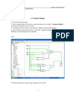 I. 7-Segment Display: Elektronski Fakultet Katedra Za Mikroelektroniku