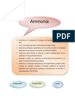 Go 5 Ammonia, Sulphuric Acid, Nitric Acid