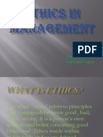 Ethics in Management (Rajendra)