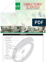 Directory of Service (DOS) - Effective From 1st April 2012