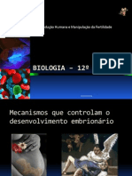 Biologia - 12º Ano (Mecanismos Que Controlam o To Embrionário - Parto)