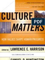 Culture Matters How Values Shape Human Progress