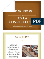 Diseño de Morteros