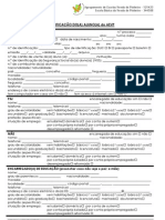 Ficha de Identificacao Do Aluno 1 Ano e Pre Escolar