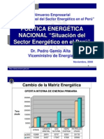 Situacion Energetica en El Peru