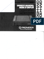 Pioneer Gmh50, 100 User Manual