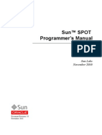 SunSPOT Programmers Manual