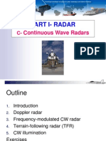 Part I-Radar: Continuous Wave Radars