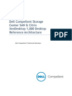 Dell Compellent and Citrix XenDesktop 1000 Desktops Reference Architecture