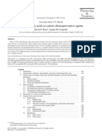 Omega-3 Fatty Acids As Cancer Chemopreventive Agents: David P. Rose, Jeanne M. Connolly