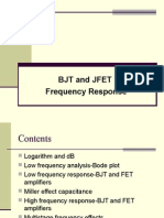 BJT and JFET Frequency Response