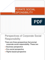 Corporate Social Responsibility