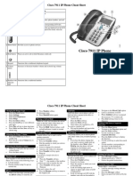 Phone Cheat Sheet For 7911 Phones