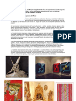 Artes Populares Del Perú