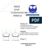 Practica 10 Organica Isomeria Geometric A