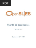 OpenSL ES Specification 1.0.1