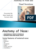 Anatomy of Nose and