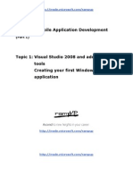 Windows Mobile Application Development: (Part 1)