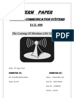 Term Paper Wireless LAN