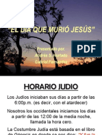 El Dia Que Murió Jesus