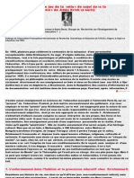 L'autorisation Noétique (Ou de La Notion de Sujet Dans La Philosophie de L'éducation de Jiddu Krishnamurti), Par René Barbier