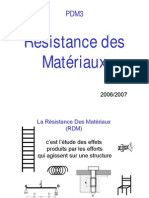 Resistance Des Materiaux