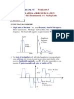 NOTES 99-5 Modulation and Demodulation Modems For Data Transmission Over Analog Links