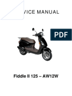 Sym Fiddle125 Service Manual