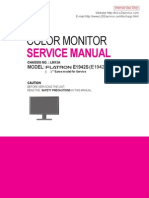 Color Monitor: Service Manual