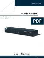 Minimono: User Manual