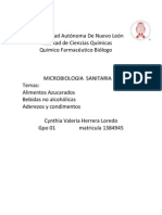 Contaminacion Conservacion Y Alteraciones de Los Azucares Y de Los Productos Azucarados