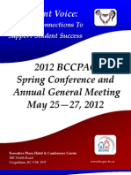 2012 Spring AGMProgram