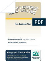 Model Busness Plan Credi Agricole