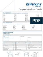 Perkins Engine Number Guide