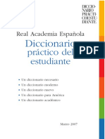 RAE - Diccionario Práctico Del Estudiante