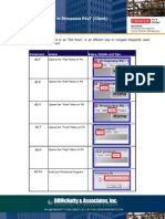 Shortcuts in P6 - 31 Using Shortcut Commands in P6